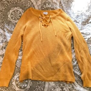 Mustard yellow sweater💛